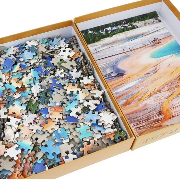 Yellowstone National Park 1000 Piece Jigsaw Puzzle - Picture 3 of 5